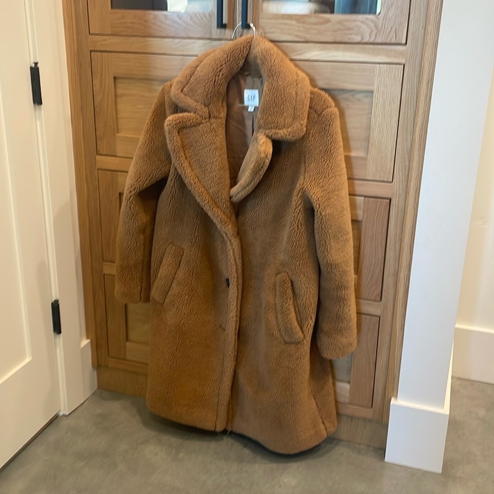NWOT GAP Teddy Bear Coat - small